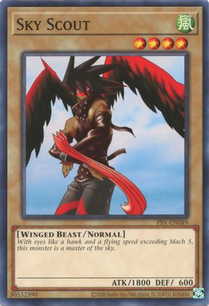Sky Scout (PSV-EN049) - Pharaoh's Servant (25th Anniversary Edition) Unlimited - Premium Yugioh Single from Konami - Just $0.25! Shop now at Game Crave Tournament Store