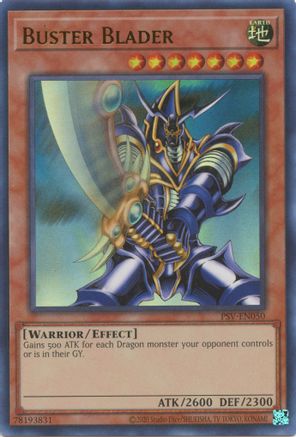 Buster Blader (PSV-EN050) - Pharaoh's Servant (25th Anniversary Edition) Unlimited - Premium Yugioh Single from Konami - Just $12.46! Shop now at Game Crave Tournament Store