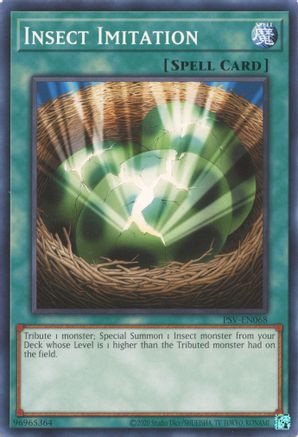 Insect Imitation (PSV-EN068) - Pharaoh's Servant (25th Anniversary Edition) Unlimited - Premium Yugioh Single from Konami - Just $0.25! Shop now at Game Crave Tournament Store