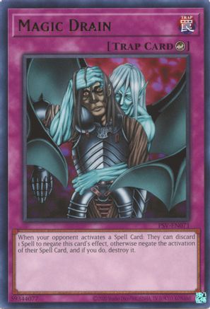 Magic Drain (PSV-EN071) - Pharaoh's Servant (25th Anniversary Edition) Unlimited - Premium Yugioh Single from Konami - Just $0.25! Shop now at Game Crave Tournament Store