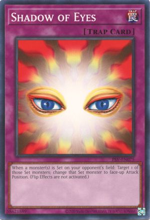 Shadow of Eyes (PSV-EN075) - Pharaoh's Servant (25th Anniversary Edition) Unlimited - Premium Yugioh Single from Konami - Just $0.25! Shop now at Game Crave Tournament Store