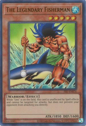 The Legendary Fisherman (PSV-EN076) - Pharaoh's Servant (25th Anniversary Edition) Unlimited - Premium Yugioh Single from Konami - Just $4.15! Shop now at Game Crave Tournament Store