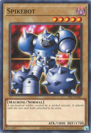 Spikebot (PSV-EN081) - Pharaoh's Servant (25th Anniversary Edition) Unlimited - Premium Yugioh Single from Konami - Just $0.25! Shop now at Game Crave Tournament Store