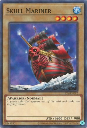 Skull Mariner (PSV-EN092) - Pharaoh's Servant (25th Anniversary Edition) Unlimited - Premium Yugioh Single from Konami - Just $0.25! Shop now at Game Crave Tournament Store