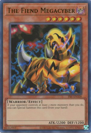 The Fiend Megacyber (PSV-EN100) - Pharaoh's Servant (25th Anniversary Edition) Unlimited - Premium Yugioh Single from Konami - Just $3.84! Shop now at Game Crave Tournament Store