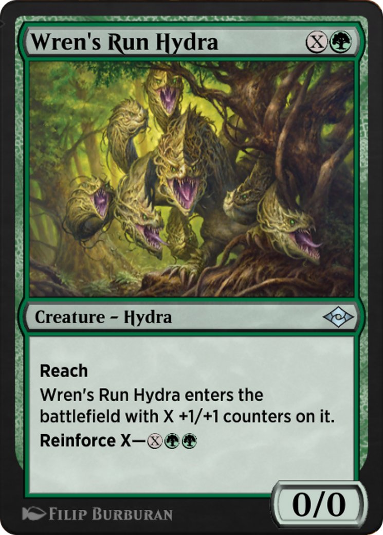 Wren's Run Hydra (J21-672) - Jumpstart: Historic Horizons - Premium MTG Single from Wizards of the Coast - Just $0! Shop now at Game Crave Tournament Store
