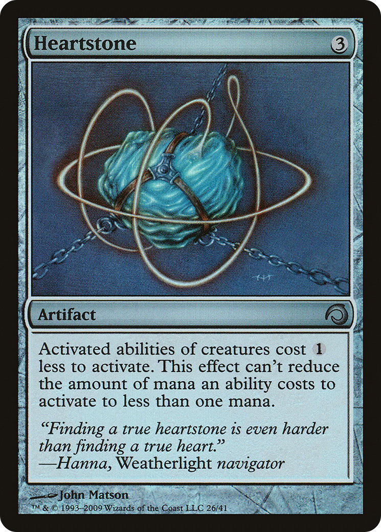 Heartstone (H09-026) - Premium Deck Series: Slivers Foil - Premium MTG Single from Wizards of the Coast - Just $3.61! Shop now at Game Crave Tournament Store