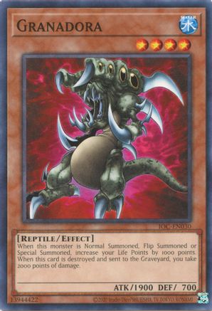 Granadora (IOC-EN030) - Invasion of Chaos (25th Anniversary Edition) Unlimited - Premium Yugioh Single from Konami - Just $0.25! Shop now at Game Crave Tournament Store