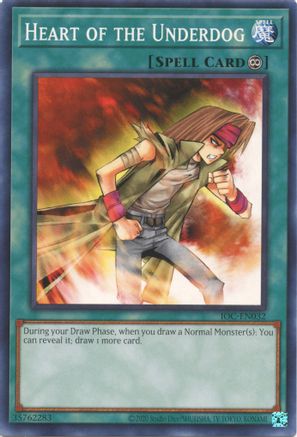 Heart of the Underdog (IOC-EN032) - Invasion of Chaos (25th Anniversary Edition) Unlimited - Premium Yugioh Single from Konami - Just $0.25! Shop now at Game Crave Tournament Store