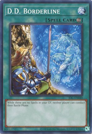 D.D. Borderline (IOC-EN040) - Invasion of Chaos (25th Anniversary Edition) Unlimited - Premium Yugioh Single from Konami - Just $0.25! Shop now at Game Crave Tournament Store
