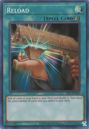 Reload (IOC-EN045) - Invasion of Chaos (25th Anniversary Edition) Unlimited - Premium Yugioh Single from Konami - Just $1.63! Shop now at Game Crave Tournament Store