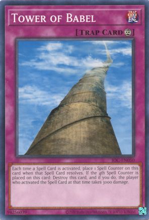 Tower of Babel (IOC-EN050) - Invasion of Chaos (25th Anniversary Edition) Unlimited - Premium Yugioh Single from Konami - Just $0.25! Shop now at Game Crave Tournament Store