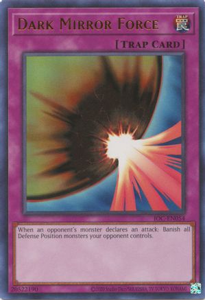 Dark Mirror Force (IOC-EN054) - Invasion of Chaos (25th Anniversary Edition) Unlimited - Premium Yugioh Single from Konami - Just $2.46! Shop now at Game Crave Tournament Store