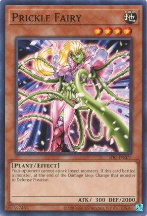 Prickle Fairy (IOC-EN077) - Invasion of Chaos (25th Anniversary Edition) Unlimited - Premium Yugioh Single from Konami - Just $0.13! Shop now at Game Crave Tournament Store