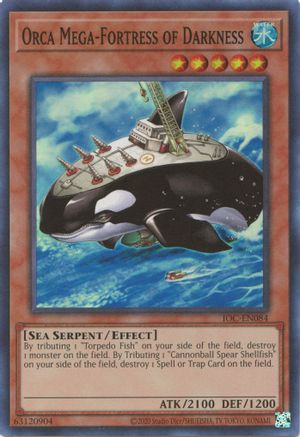 Orca Mega-Fortress of Darkness (IOC-EN084) - Invasion of Chaos (25th Anniversary Edition) Unlimited - Premium Yugioh Single from Konami - Just $0.66! Shop now at Game Crave Tournament Store