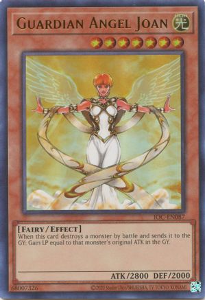 Guardian Angel Joan (IOC-EN087) - Invasion of Chaos (25th Anniversary Edition) Unlimited - Premium Yugioh Single from Konami - Just $3.49! Shop now at Game Crave Tournament Store
