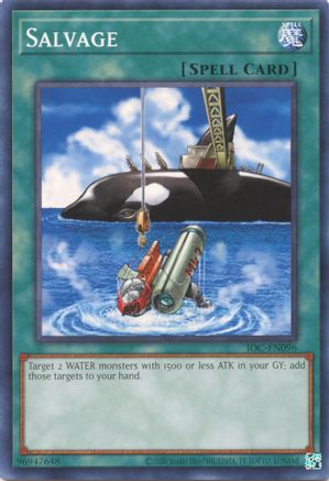 Salvage (IOC-EN096) - Invasion of Chaos (25th Anniversary Edition) Unlimited - Premium Yugioh Single from Konami - Just $0.25! Shop now at Game Crave Tournament Store