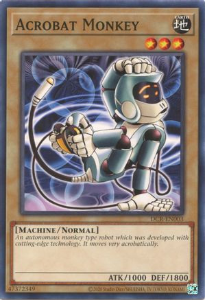 Acrobat Monkey (DCR-EN003) - Dark Crisis (25th Anniversary Edition) Unlimited - Premium Yugioh Single from Konami - Just $0.25! Shop now at Game Crave Tournament Store