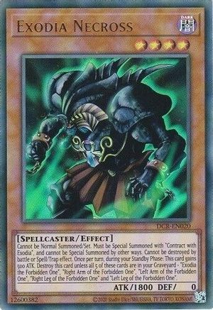 Exodia Necross (DCR-EN020) - Dark Crisis (25th Anniversary Edition) Unlimited - Premium Yugioh Single from Konami - Just $8.04! Shop now at Game Crave Tournament Store