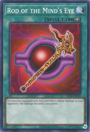 Rod of the Mind's Eye (DCR-EN039) - Dark Crisis (25th Anniversary Edition) Unlimited - Premium Yugioh Single from Konami - Just $0.25! Shop now at Game Crave Tournament Store