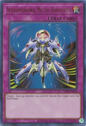 Interdimensional Matter Transporter (DCR-EN052) - Dark Crisis (25th Anniversary Edition) Unlimited - Premium Yugioh Single from Konami - Just $2.25! Shop now at Game Crave Tournament Store