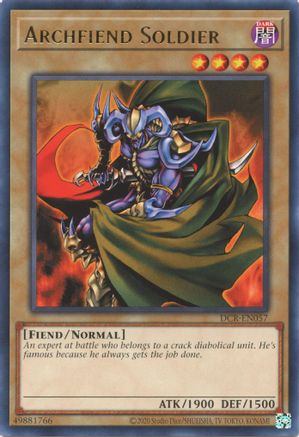 Archfiend Soldier (DCR-EN057) - Dark Crisis (25th Anniversary Edition) Unlimited - Premium Yugioh Single from Konami - Just $1.17! Shop now at Game Crave Tournament Store