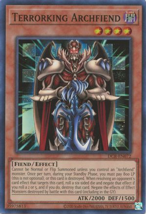 Terrorking Archfiend (DCR-EN072) - Dark Crisis (25th Anniversary Edition) Unlimited - Premium Yugioh Single from Konami - Just $1.01! Shop now at Game Crave Tournament Store
