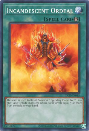 Incandescent Ordeal (DCR-EN085) - Dark Crisis (25th Anniversary Edition) Unlimited - Premium Yugioh Single from Konami - Just $0.25! Shop now at Game Crave Tournament Store