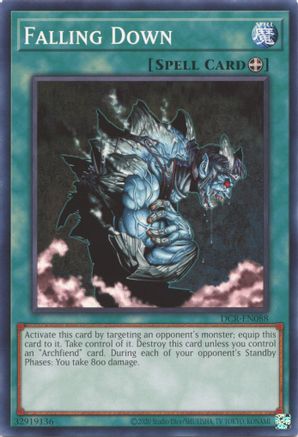 Falling Down (DCR-EN088) - Dark Crisis (25th Anniversary Edition) Unlimited - Premium Yugioh Single from Konami - Just $0.30! Shop now at Game Crave Tournament Store