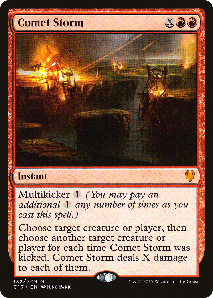 Comet Storm (C17-132) - Commander 2017 - Premium MTG Single from Wizards of the Coast - Just $0.83! Shop now at Game Crave Tournament Store