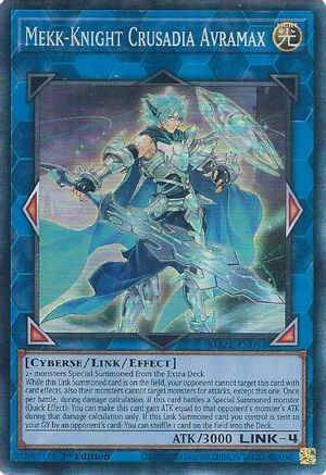 Mekk-Knight Crusadia Avramax (CR) (MAZE-EN054) - Maze of Memories 1st Edition - Premium Yugioh Single from Konami - Just $0.87! Shop now at Game Crave Tournament Store