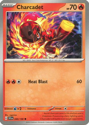 Charcadet - 040/198 40 - SV01 Scarlet & Violet Base Set - Premium Pokemon Single from Nintendo - Just $0.25! Shop now at Game Crave Tournament Store