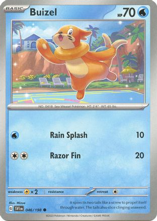 Buizel - 046/198 46 - SV01 Scarlet & Violet Base Set - Premium Pokemon Single from Nintendo - Just $0.08! Shop now at Game Crave Tournament Store