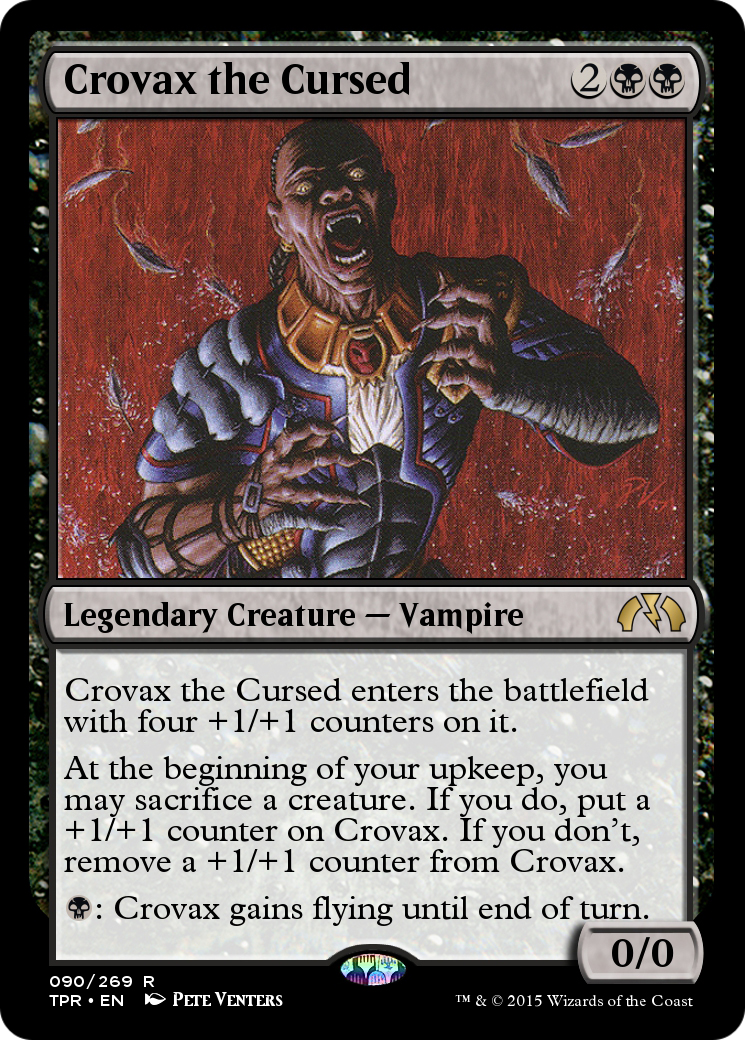 Crovax the Cursed (TPR-090) - Tempest Remastered Foil - Premium MTG Single from Wizards of the Coast - Just $0! Shop now at Game Crave Tournament Store