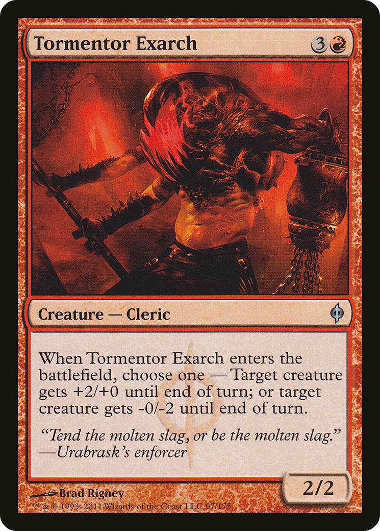 Tormentor Exarch (NPH-097) - New Phyrexia - Premium MTG Single from Wizards of the Coast - Just $0.08! Shop now at Game Crave Tournament Store