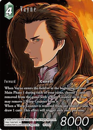 Vayne (Full Art) (FROM NIGHTMARES) Foil - Premium Final Fantasy Single from From Nightmares - Just $10.18! Shop now at Game Crave Tournament Store