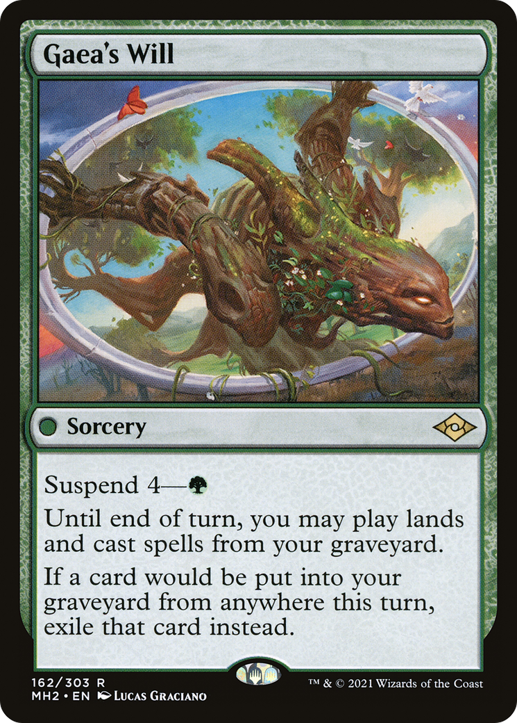 Gaea's Will (MH2-162) - Modern Horizons 2 Foil - Premium MTG Single from Wizards of the Coast - Just $0.08! Shop now at Game Crave Tournament Store