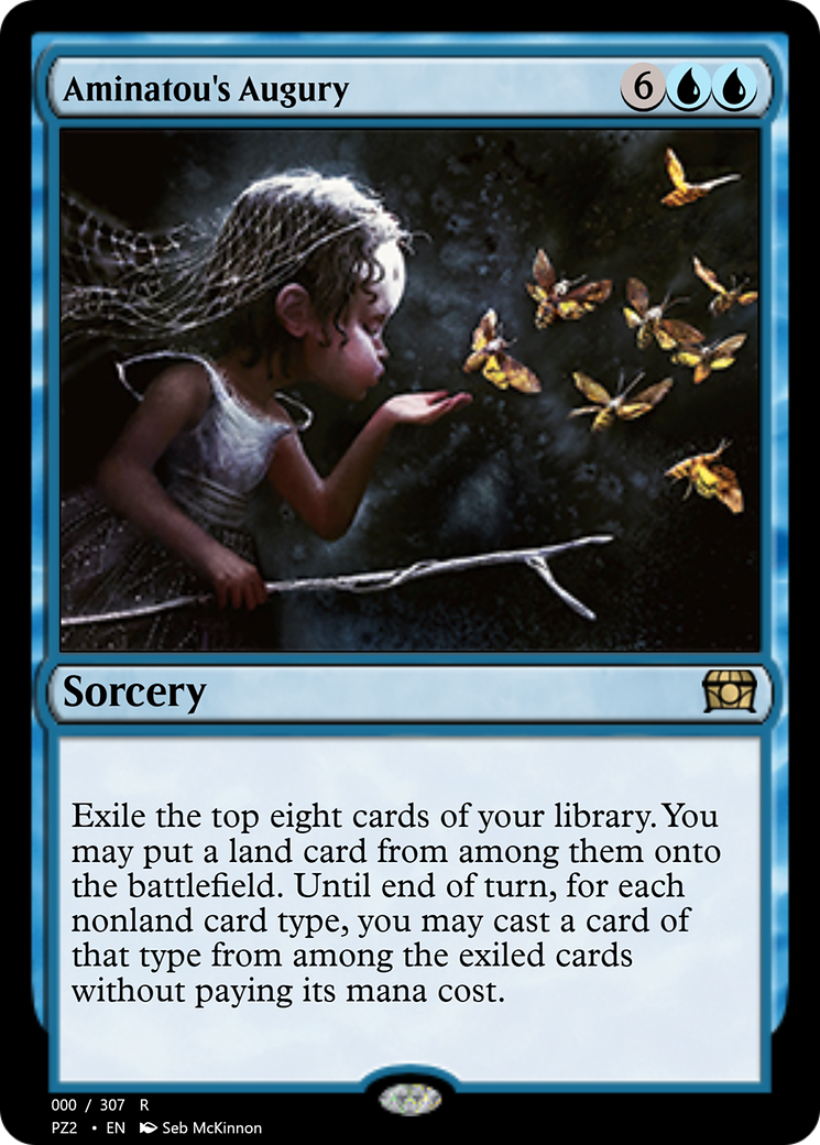 Aminatou's Augury (PZ2-70745) - Treasure Chest - Premium MTG Single from Wizards of the Coast - Just $0! Shop now at Game Crave Tournament Store