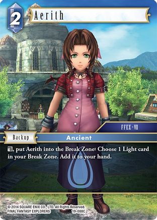 Aerith (FROM NIGHTMARES) Foil - Premium Final Fantasy Single from From Nightmares - Just $0.37! Shop now at Game Crave Tournament Store
