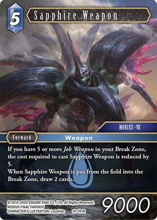 Sapphire Weapon (FROM NIGHTMARES) - Premium Final Fantasy Single from From Nightmares - Just $0.25! Shop now at Game Crave Tournament Store