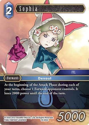 Sophia (FROM NIGHTMARES) Foil - Premium Final Fantasy Single from From Nightmares - Just $0.25! Shop now at Game Crave Tournament Store