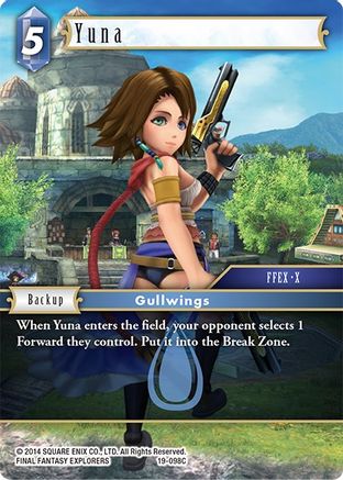 Yuna (19-098C) (FROM NIGHTMARES) - Premium Final Fantasy Single from From Nightmares - Just $0.25! Shop now at Game Crave Tournament Store