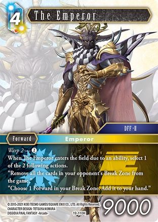 The Emperor (FROM NIGHTMARES) - Premium Final Fantasy Single from From Nightmares - Just $0.25! Shop now at Game Crave Tournament Store