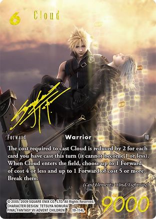 Cloud (Full Art) (FROM NIGHTMARES) Foil - Premium Final Fantasy Single from From Nightmares - Just $641.25! Shop now at Game Crave Tournament Store