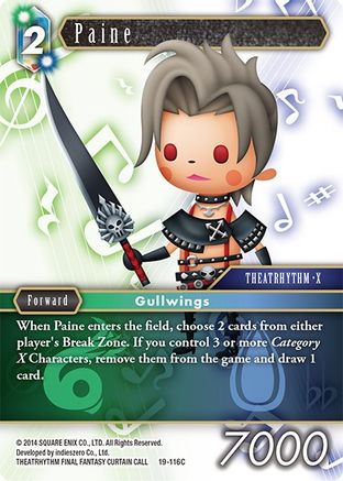Paine (FROM NIGHTMARES) Foil - Premium Final Fantasy Single from From Nightmares - Just $0.35! Shop now at Game Crave Tournament Store