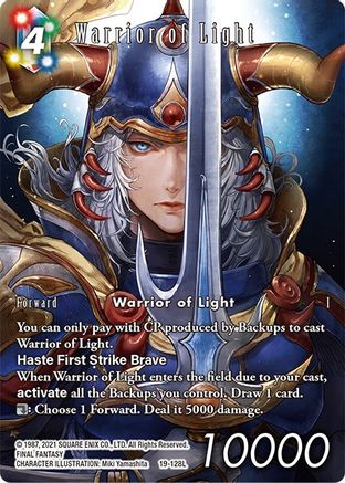 Warrior of Light (Full Art) (FROM NIGHTMARES) Foil - Premium Final Fantasy Single from From Nightmares - Just $61.22! Shop now at Game Crave Tournament Store