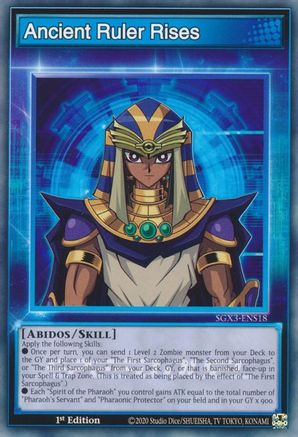 Ancient Ruler Rises (SGX3-ENS18) - Speed Duel GX: Duelists of Shadows 1st Edition - Premium Yugioh Single from Konami - Just $0.26! Shop now at Game Crave Tournament Store