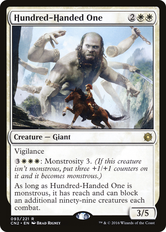 Hundred-Handed One (CN2-093) - Conspiracy: Take the Crown - Premium MTG Single from Wizards of the Coast - Just $0.08! Shop now at Game Crave Tournament Store