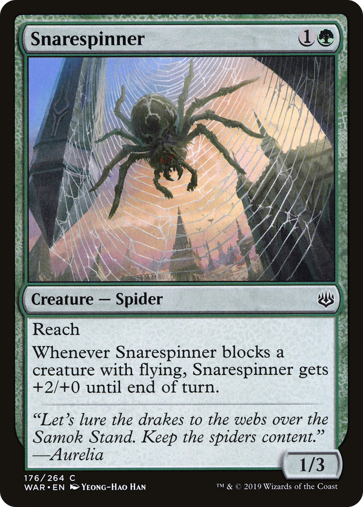 Snarespinner (WAR-176) - War of the Spark Foil - Premium MTG Single from Wizards of the Coast - Just $0.25! Shop now at Game Crave Tournament Store