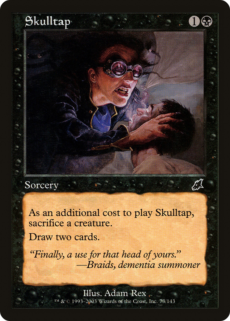 Skulltap (SCG-073) - Scourge - Premium MTG Single from Wizards of the Coast - Just $0.25! Shop now at Game Crave Tournament Store